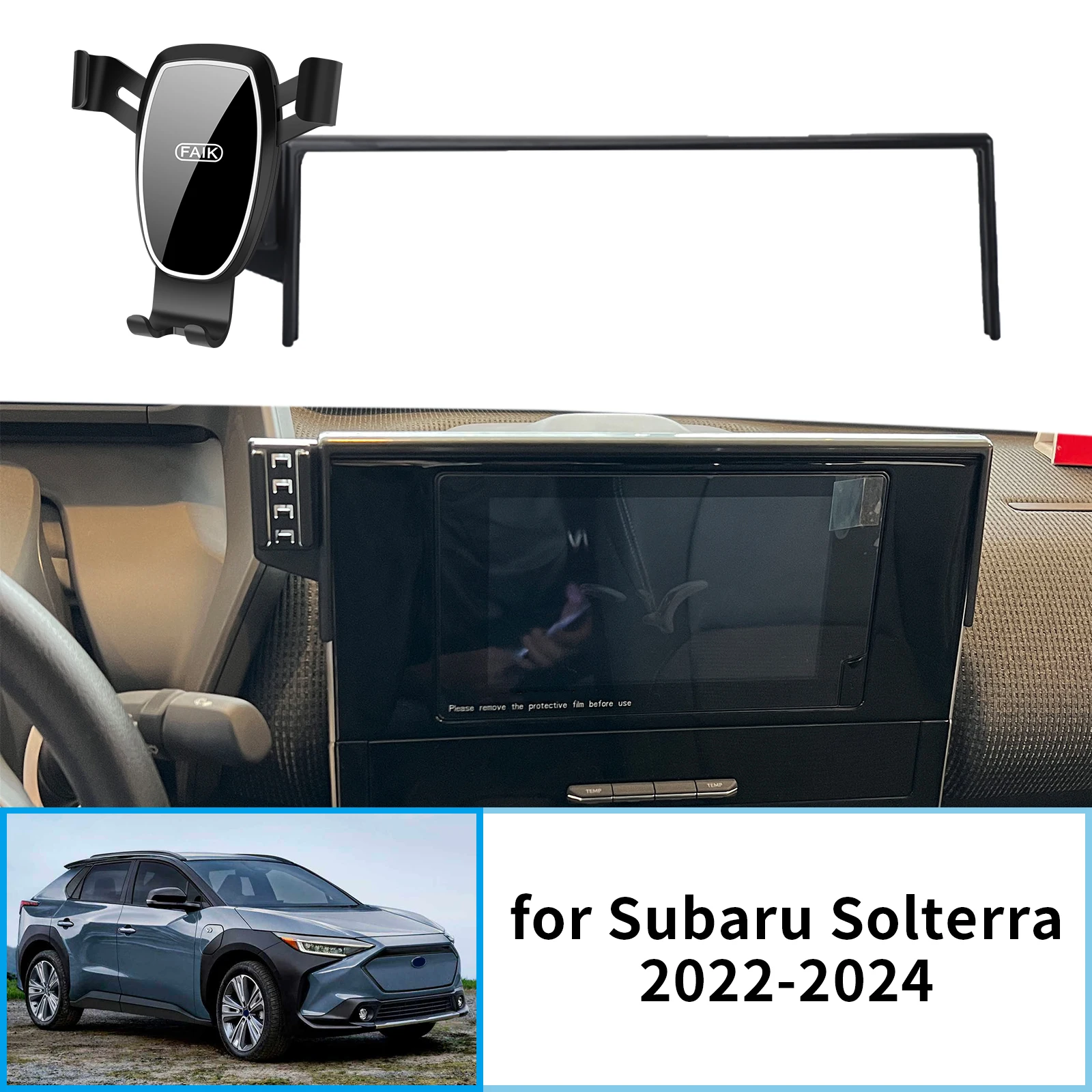 

for Subaru Solterra 2022 2023 2024 GPS Bracket Navigation Stand Auto Accessories