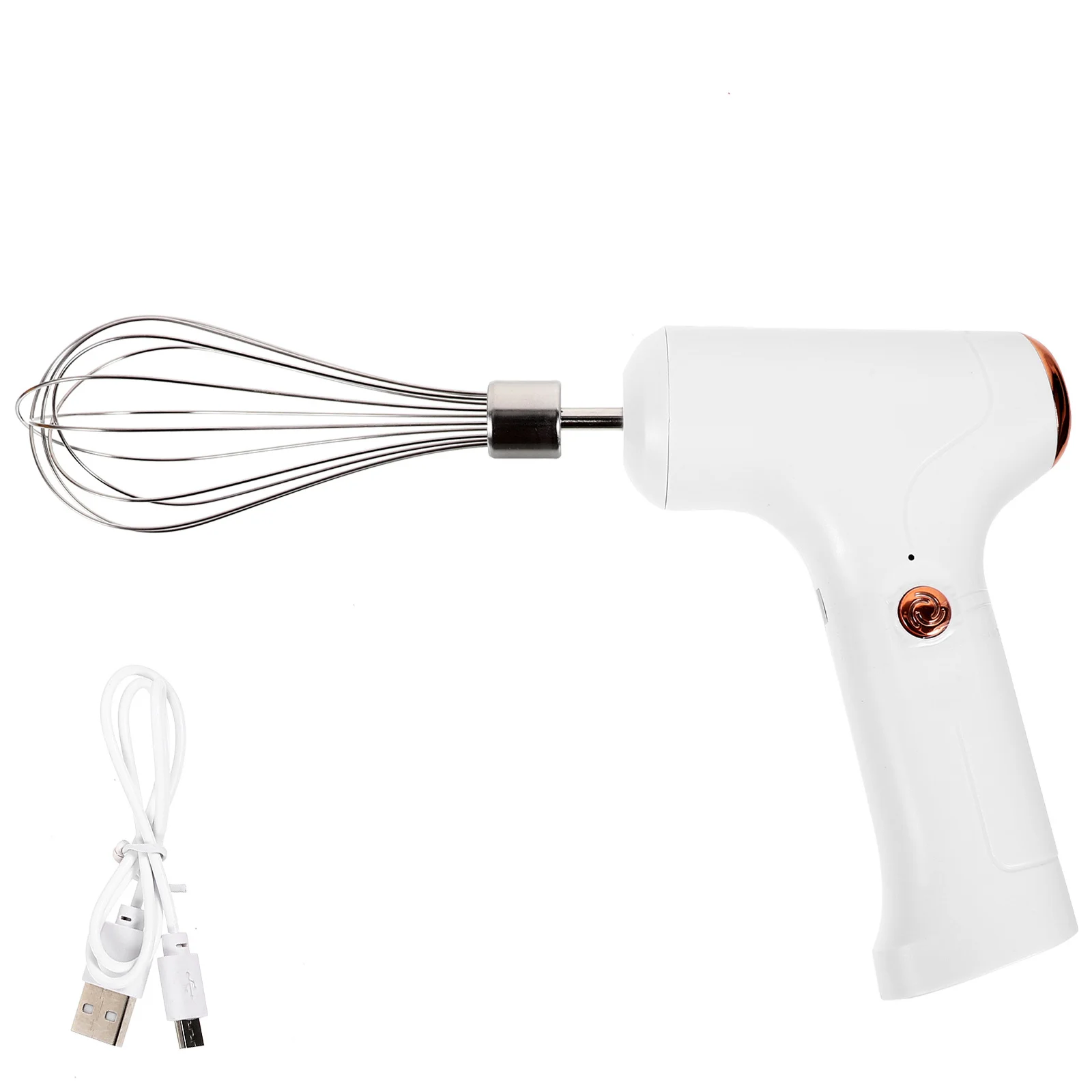 

Whisk Electric Egg Beater Blender Multi-function Handheld Mixer Stainless Steel Portable