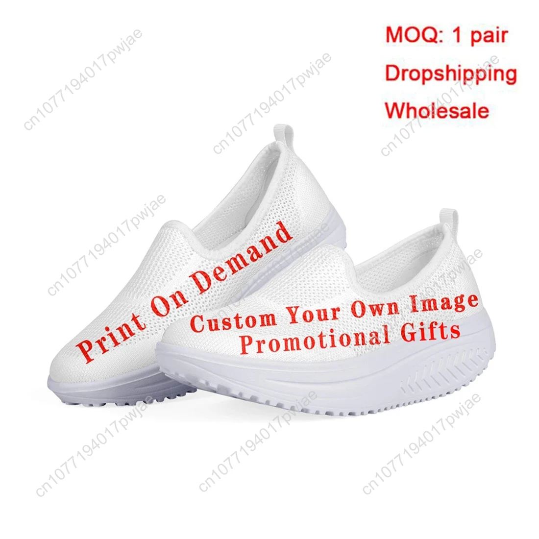 Medicine Design Nursing Shoes Doodle Medical Print Swing Shoes Mesh Comfort And Breath Platform Wedges Sneakers