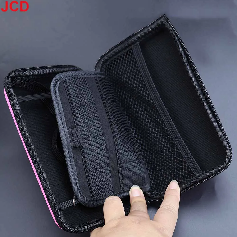 JCD إيفا الجلد حمل غطاء واقٍ مزخرف لهاتف آيفون حقيبة الحقيبة ل نينتندو 3DS XL LL وحدة التحكم الغطاء الواقي المحمولة حقيبة التخزين ل جديد 3DS XL 3DS LL