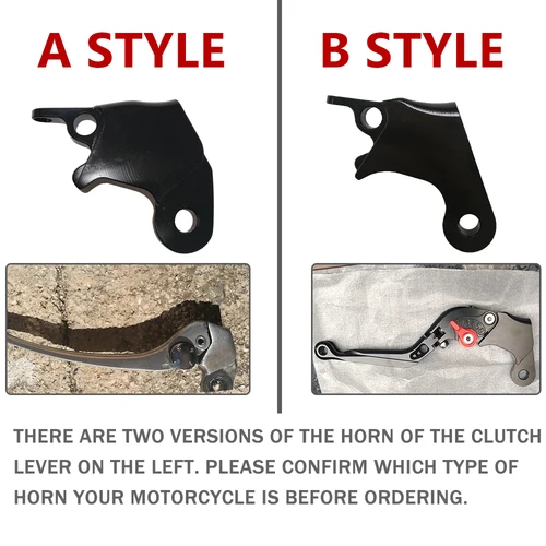 Imagen 2 del producto Para LONCIN VOGE 500DS 650DS 500 DSX R 650 DS 500R palancas de embrague de freno de motocicleta mango ajustable a prueba de caídas accesorios de protección