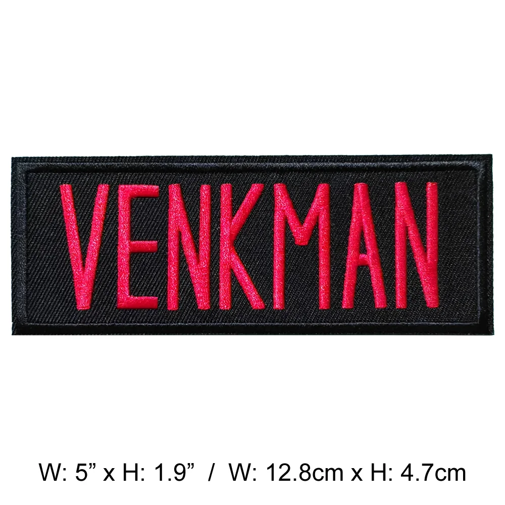 5 بوصة VENKMAN STANTZ SPENGLER ZEDDEMORE المطرزة الحديد على بقع تطبيق النسيج للملابس والاكسسوارات شارة DIY بها بنفسك #5