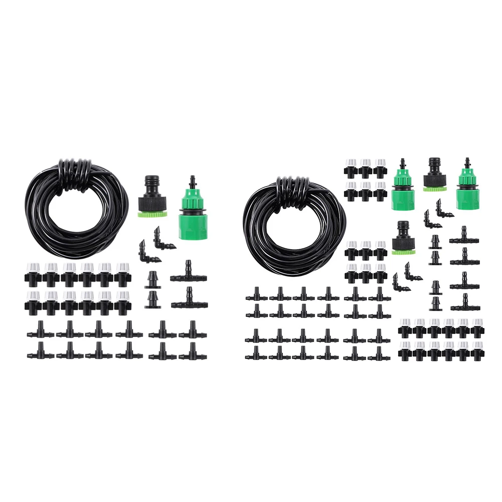 

10/20M Spray Irrigation Kits Portable Garden Hose Drip Irrigation Kit Water-saving Gardening Tools for Garden Greenhouses