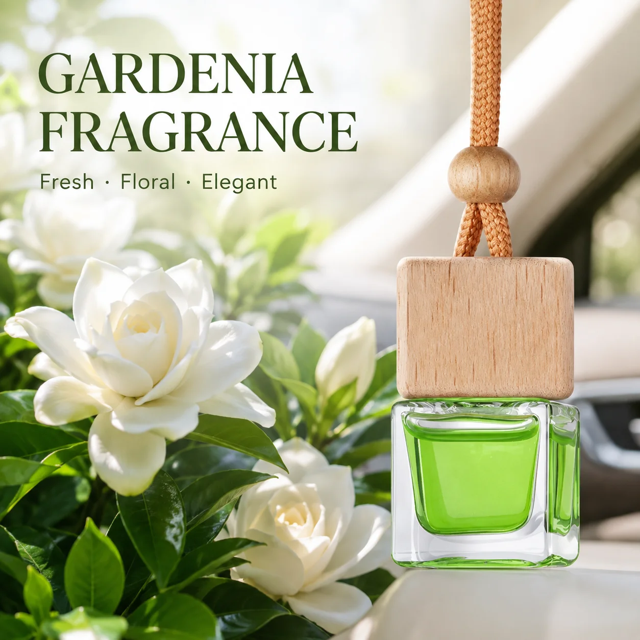 Perfume Fragrance Time - Pingente Criativo de Aromaterapia para Carro,