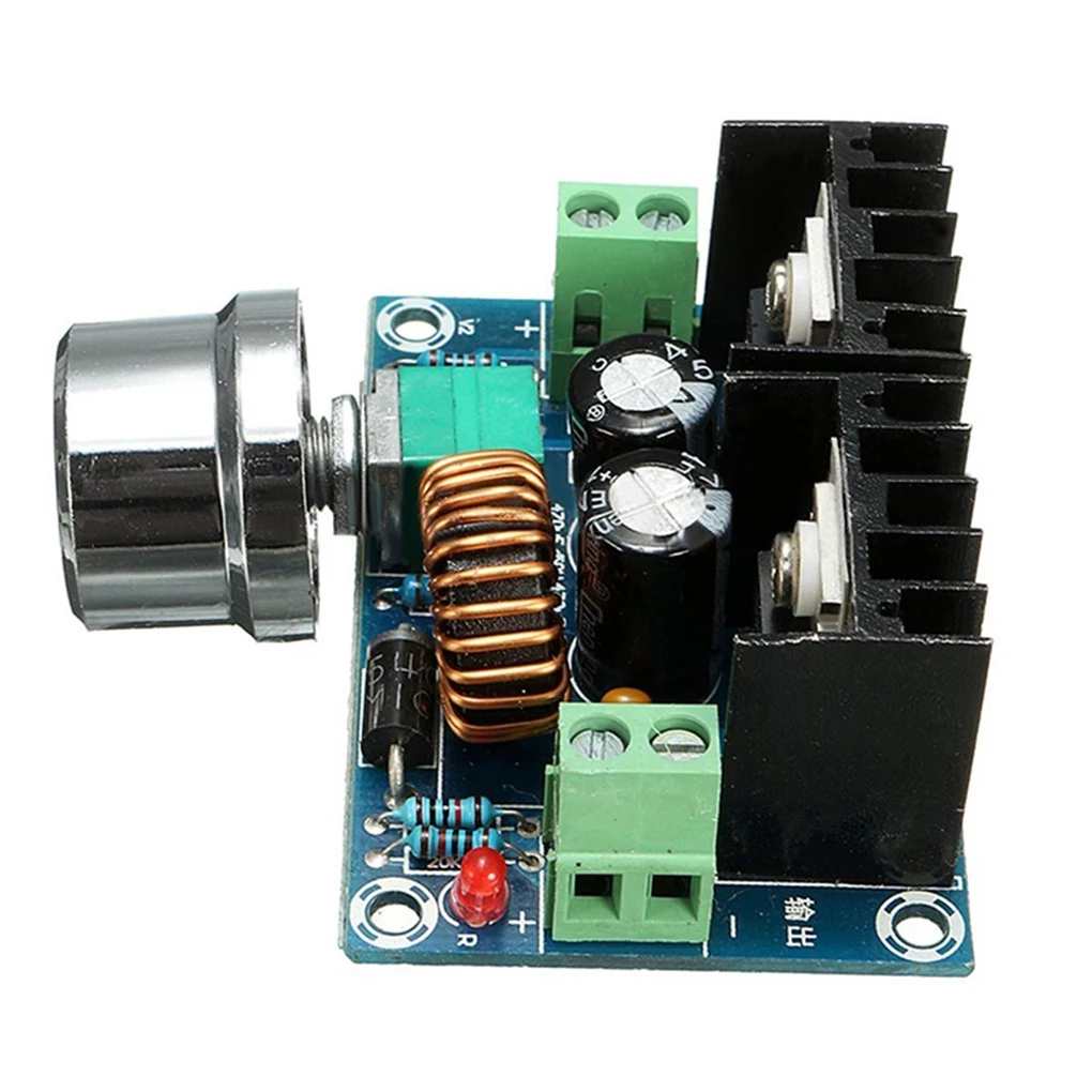 Buck Converter Step-Down DC-DC Professional Adjustable High Power Supply Voltage Regulator XH-M401 Module with Maximum 8A