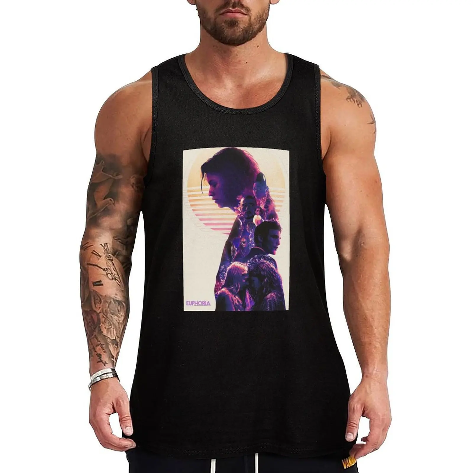 

Euphoria Poster Tank Top Basic Undershirt Tank Top Casual Lightweight Shirt