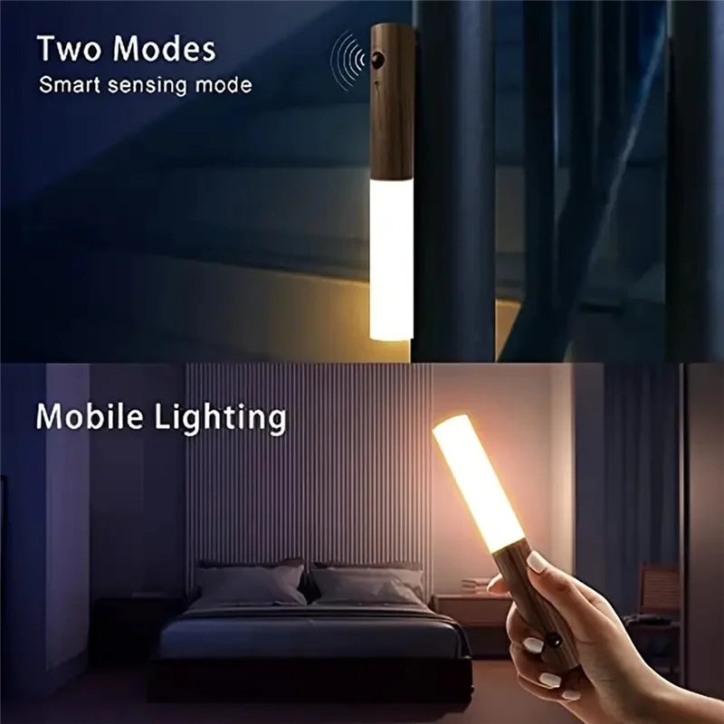 ABLN-อัจฉริยะ Human Body Induction Night Light LED Corridor Wall Light ในครัวเรือนห้องน้ํา Wall Induction