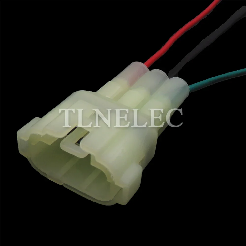 Cable de cableado de bomba de aceite automática de 3 pines, enchufe sellado con cables, conectores de locomotora de chorro eléctrico para coche 6180-3451 6187-3801