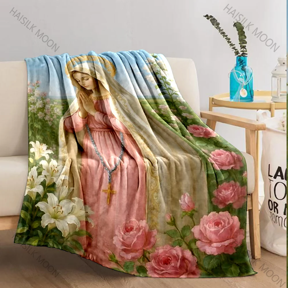 Multiple Styles Christian Four Seasons Soft Blankets Inspirational Gifts for Girlfriends Mom Grandmother Daughter Holiday Gifts