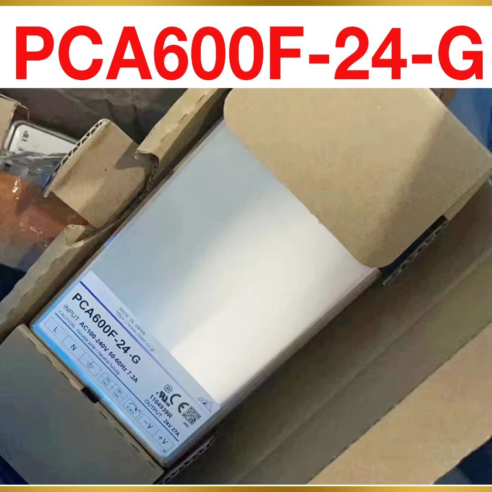 PCA600F-24-G For COSEL 600W INPUT AC100-240V 50-60Hz 7.3A OUTPUT 24V 27A Switching Power Supply  