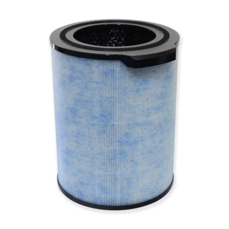 

Replacement Filter Compatible with CleanForce Rainbow Series Air PurifierH13 True HEPA 4-Stage Filtration Activated Carbon Air