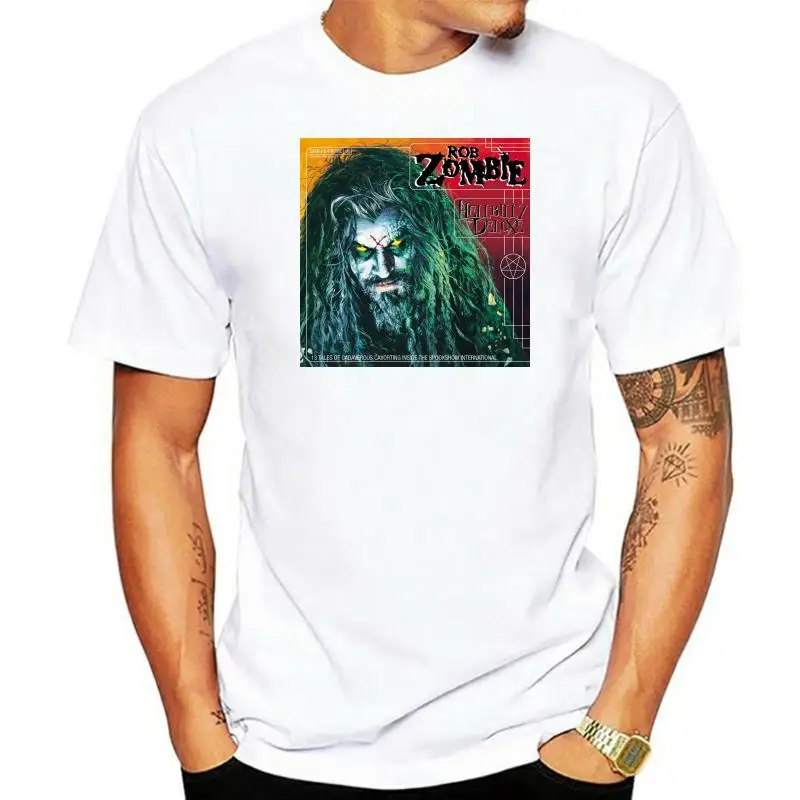 Men Man Personalized Comfortable Top Rob Zombie Hellbilly Deluxe Tracks T-Shirt(1)