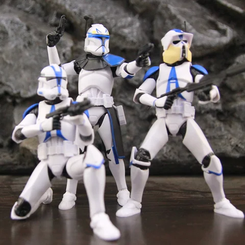 Фигурка «Звездные войны» 6 дюймов ARC Trooper Rex 501st — фото устройства