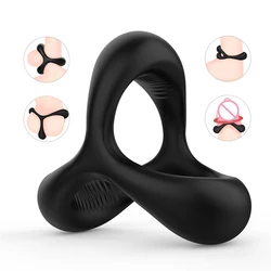 Men's ring Penis Cock Ring toys for adults 18 Adult supplies Penis ring Enlarger  For Men Adults sexy toys Adult goods for men