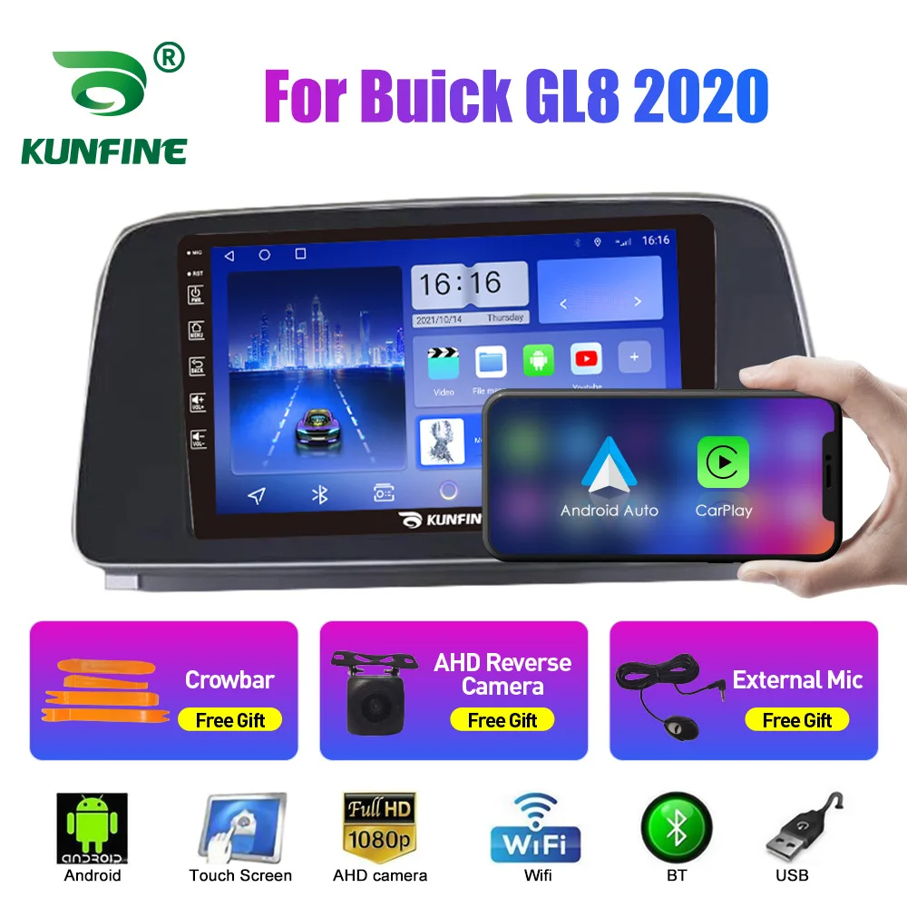 

For Buick GL8 Land Business Class 652T 2020 Android GPS Navigation Reversing Camera Integrated Unit