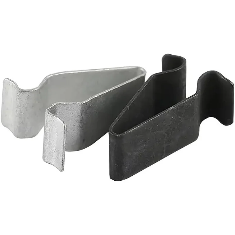 10-200 pçs clipes de fixação de metal tronco guarnição tira clipe de substituição & painel guarnição braçadeira para audi a4 a6 vw veículo
