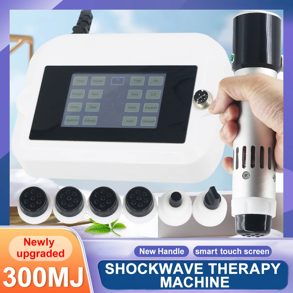 

300MJ Shock Wave Therapy Machine For Erectile Dysfunction ED Treatment Relief Muscle Pain Newest Professional Shockwave Massager
