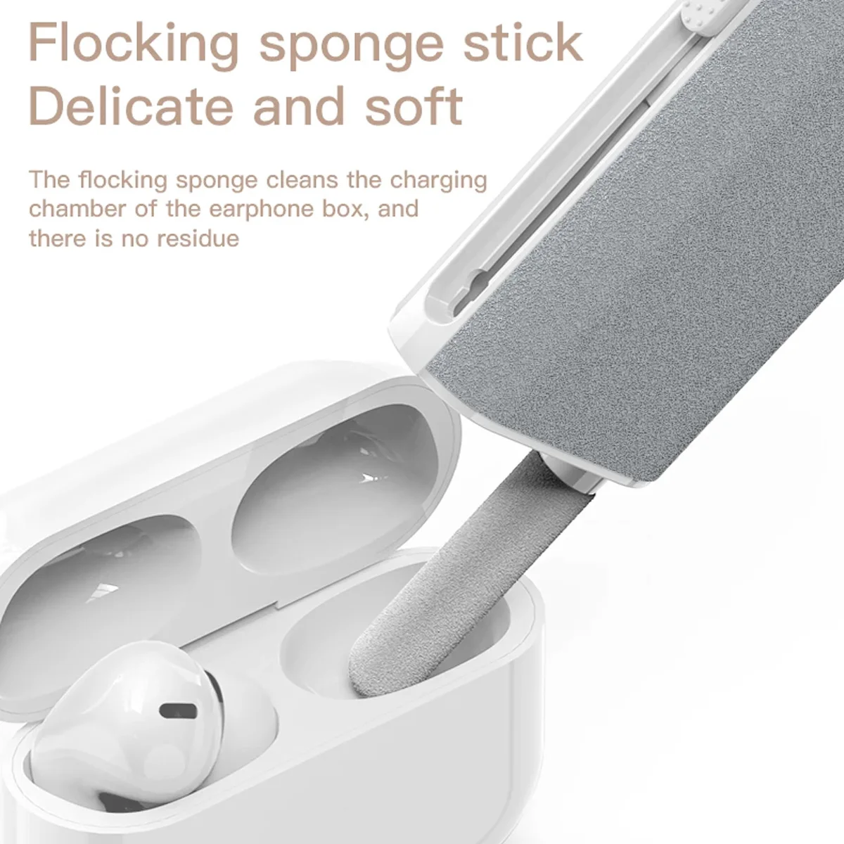Kit Escova Limpador para Airpods Pro, fone de ouvido, Fones de ouvido sem fio, Limpar Câmera, Telefone, Tablet, Laptop, TV Screen Tools, 1, 2, 3, 5 em 1