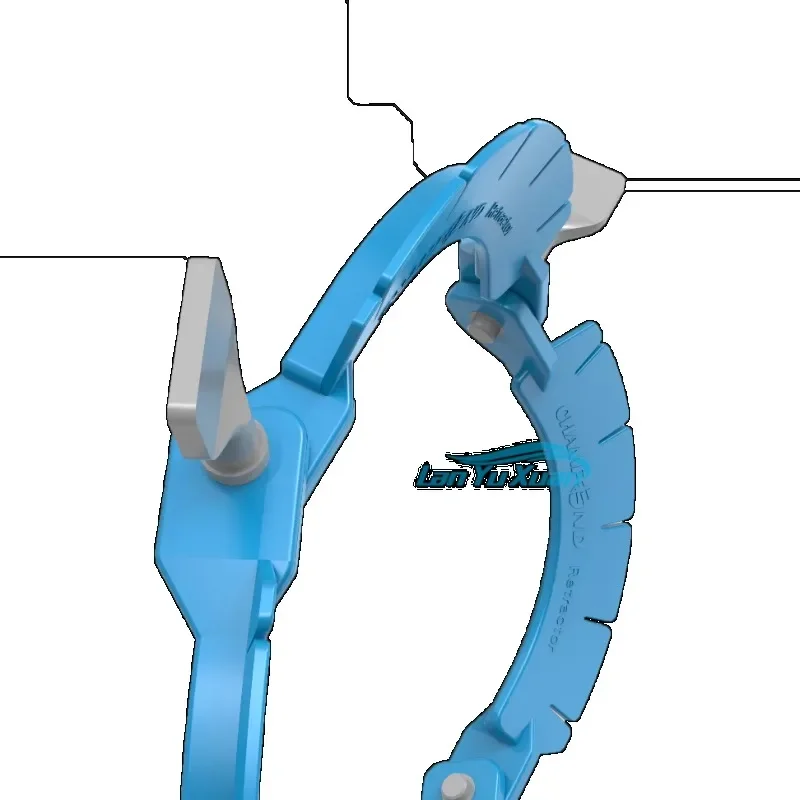 Disposable Lone Star Retractor with Hooks for Gynecology, Urology and Other Normal Surgeries