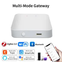 Tuya Smart Multi Mode Gateway ZigBee WiFi Bluetooth Hub Bridge Smart Home Control Smart Life APP Voice Control Alexa Google Home