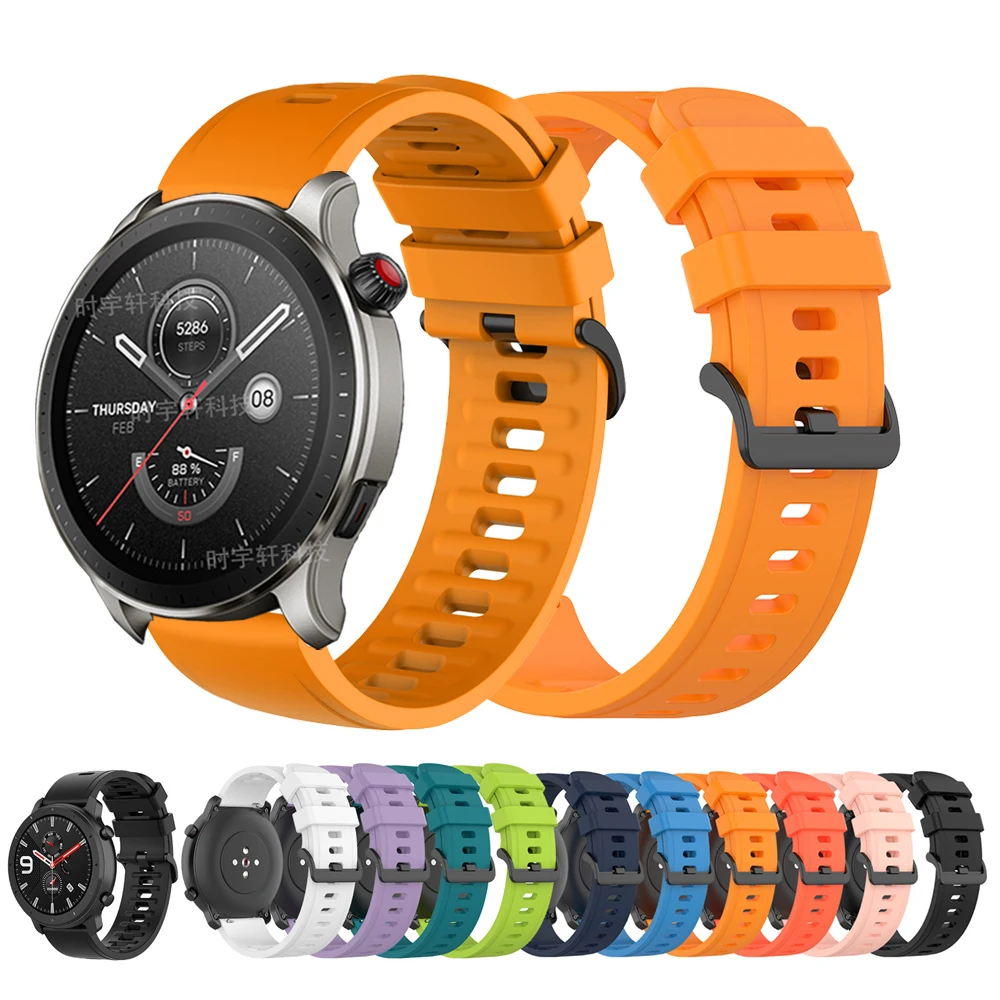 22Mm Silicone Strap…