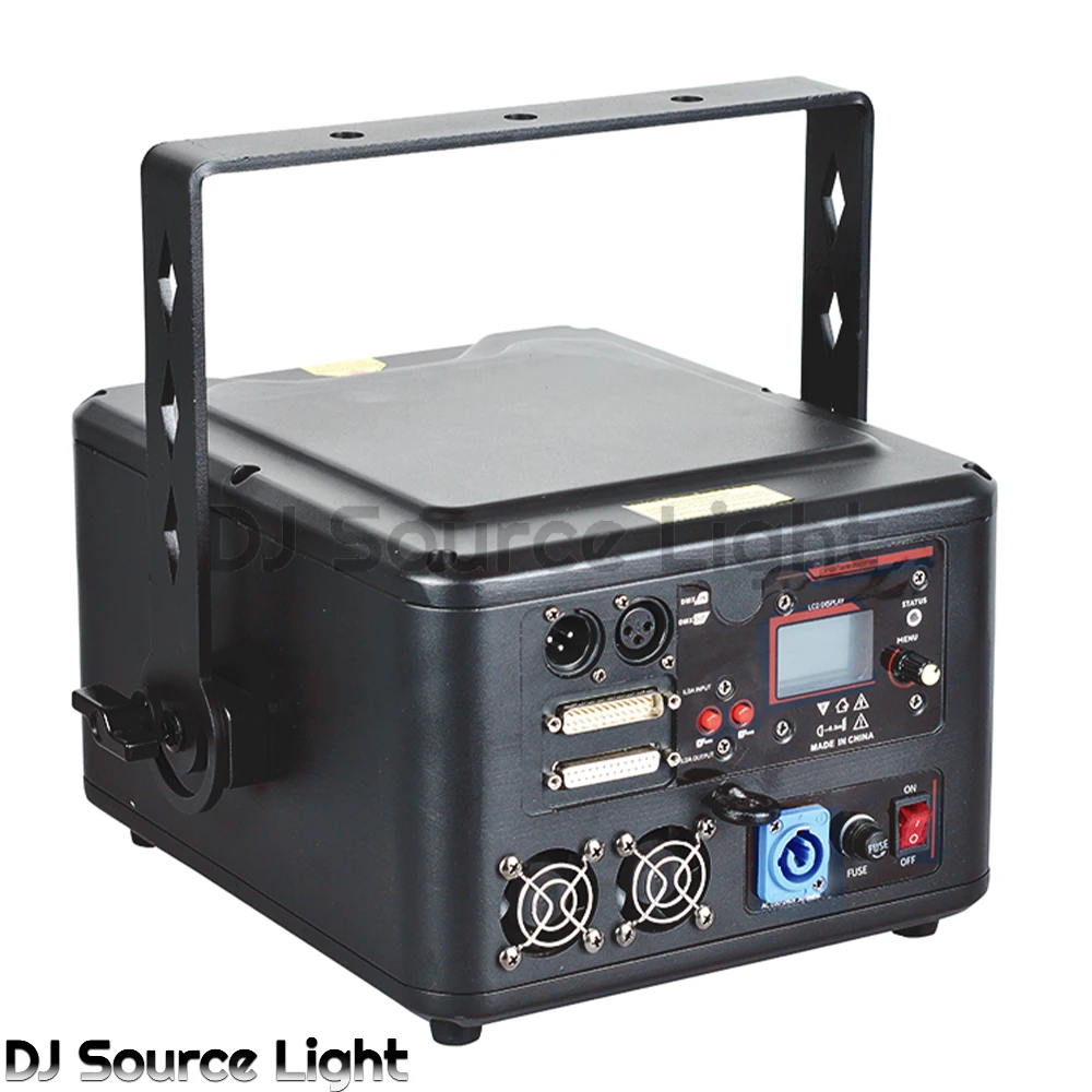 With ILDA 30KPPS 10W Laser Light 2000+ Show Effects 3D Animation Wedding Party Projector DMX512 For DJ Professional Stage Light