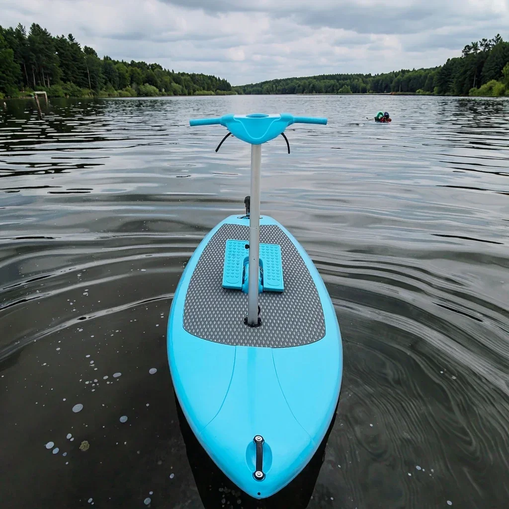 High Quality Stand up Kayak SUP Paddle Board Hard Plate Type Canoe with PVC Pedal Boat Factory