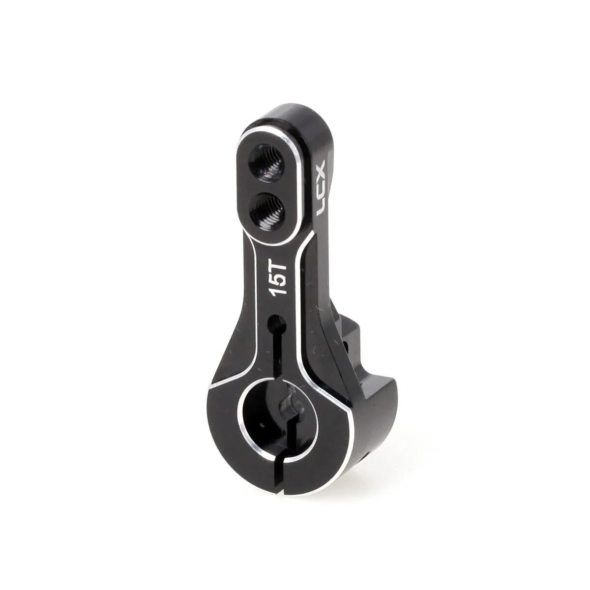 LCX Racing 1/6 RC Crawler CNC Aluminum Servo Arm Servo Horn 15T for Axial SCX6 Upgrades Parts Accessories
