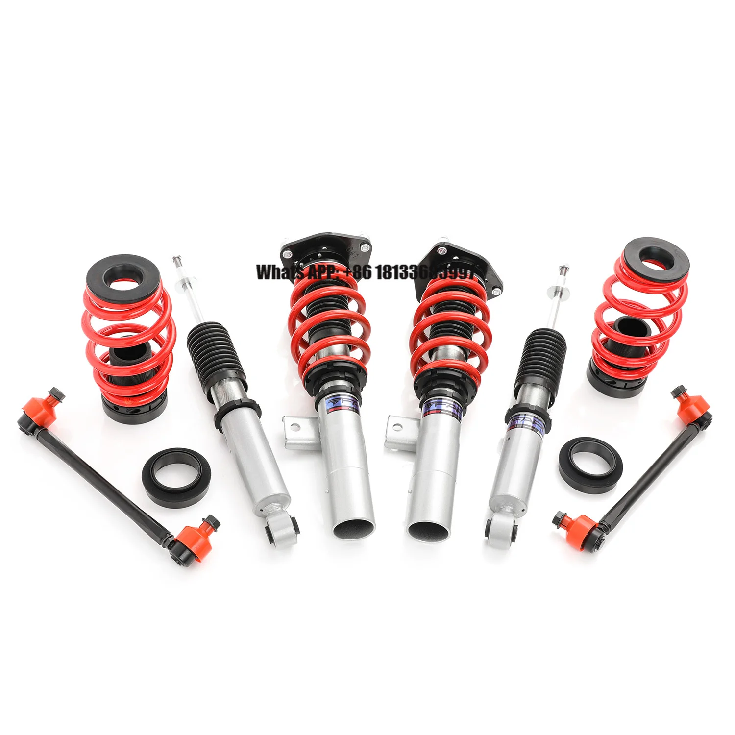 FAPO PS004110 Skoda Octavia 2nd Gen FWD 1.4T/1.8T MK2/1Z 2004-2013 Coilover Suspension Kit Car Spare Parts Springs Shocks