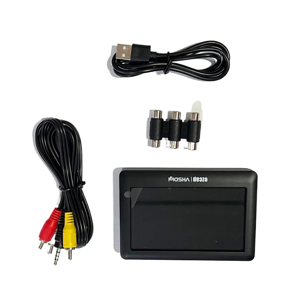 

VHS To DVD Recorder Video Audio Capture Box Analog to Digital Converter Record Video from VHS VCR's Camcorder DVD Players