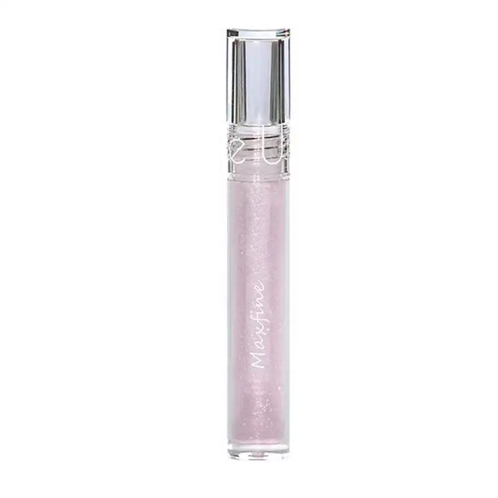 Espelho de água transparente vidro Lip Gloss, lábios líquidos duradouros, batom Lipgloss, O0b5, cosméticos à prova d'água