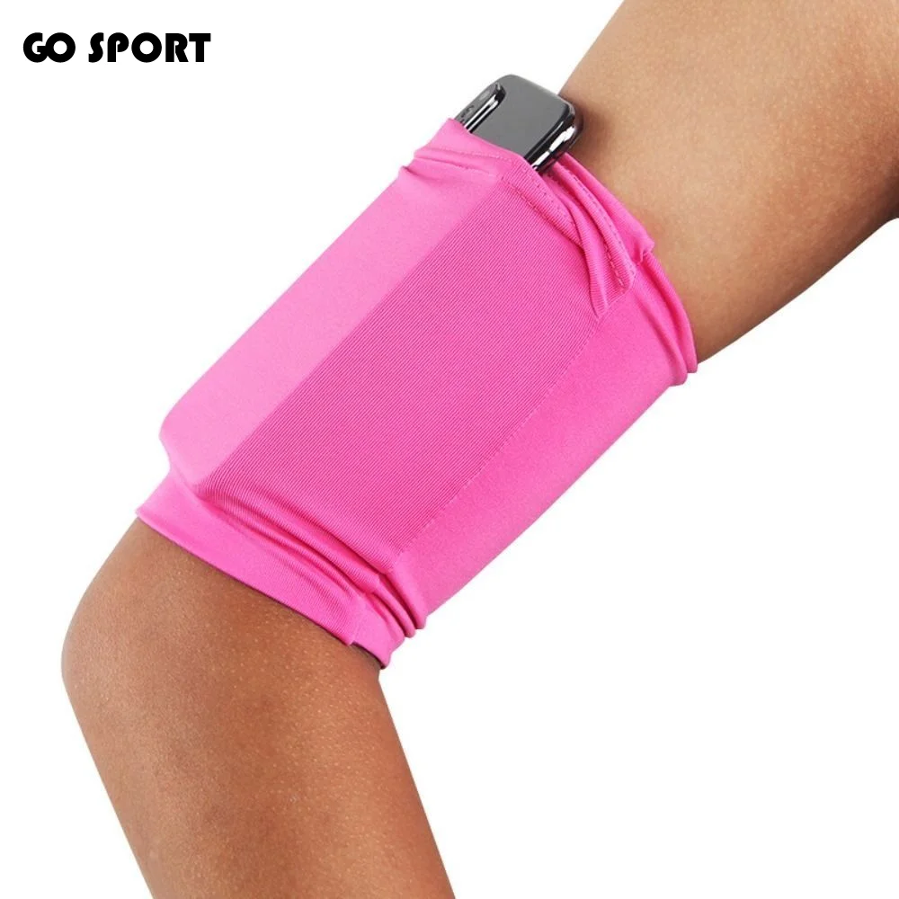 Terylene Cell Phone Armbags Non-slip Universal Running Phone Holder Portable Lightweight Mobile Phone Armband Bag Unisex