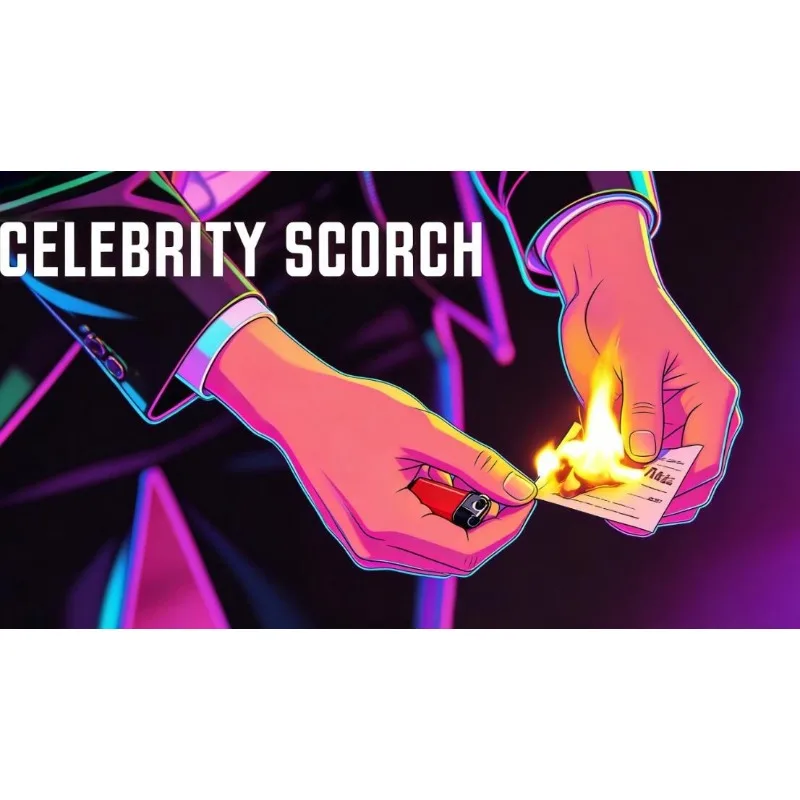 

Mathew Knight Fire Celebrity Scorch SUPERSPI Gimmick Mentalism Magic Close up Magic Tricks Illusions Visual Magie Magician Fun