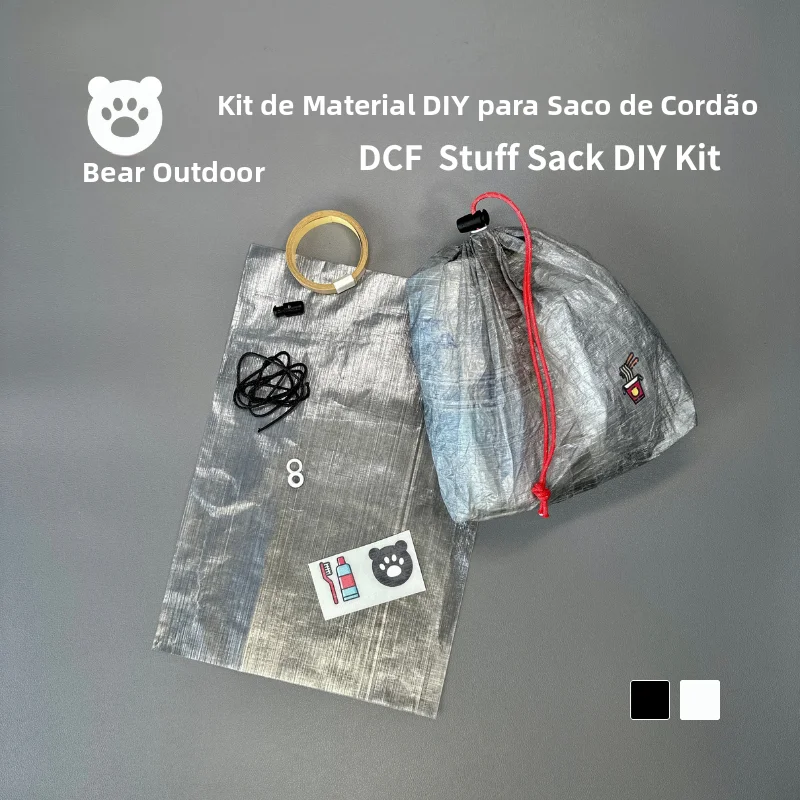 outdoor-waterproof-fabric-diy-drawstring-bag-material-kit-dynema-cuben-storage-bag-non-sewing-stuff-sack-for-traveling