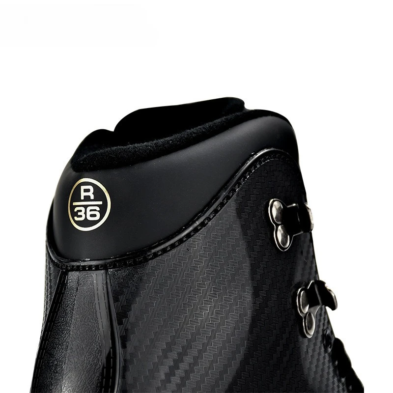 زلاجات ثلجية منقوشة - متينة للبالغين، مناسبة للتزلج على شكل حلقة ثلج - أحذية شفرة ثلج #3