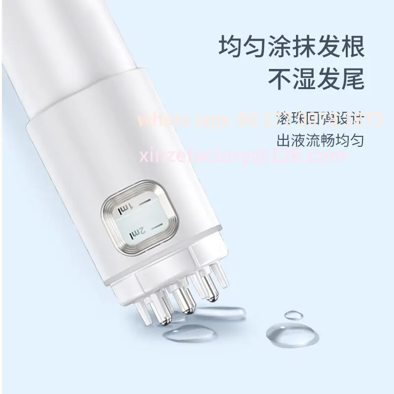 

Customizable Scalp Medicine Supplying Device 1ml Coating Ball Massage Administration Coating Guide Comb Artifact