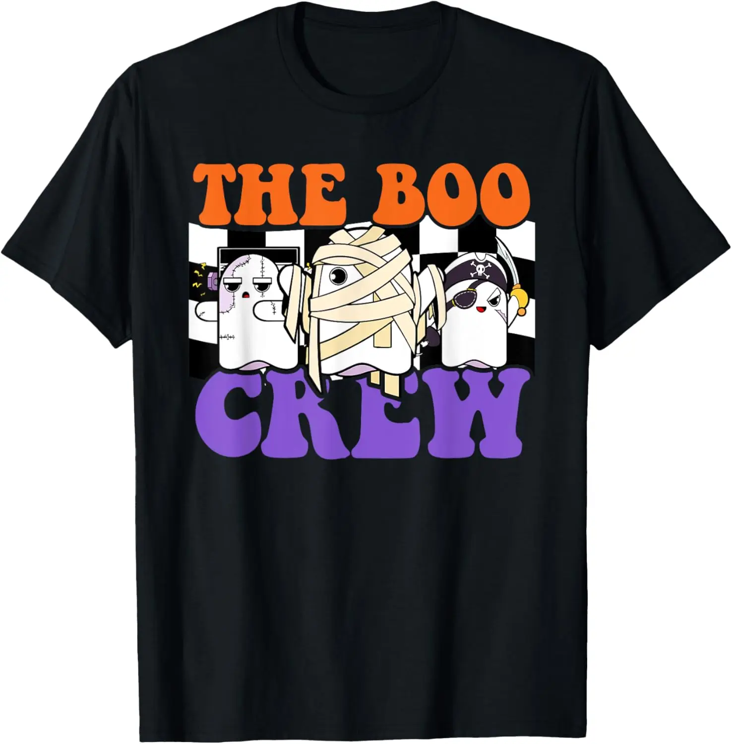 Kindergarten Boo Crew Teacher Student Halloween Costume T-Shirt