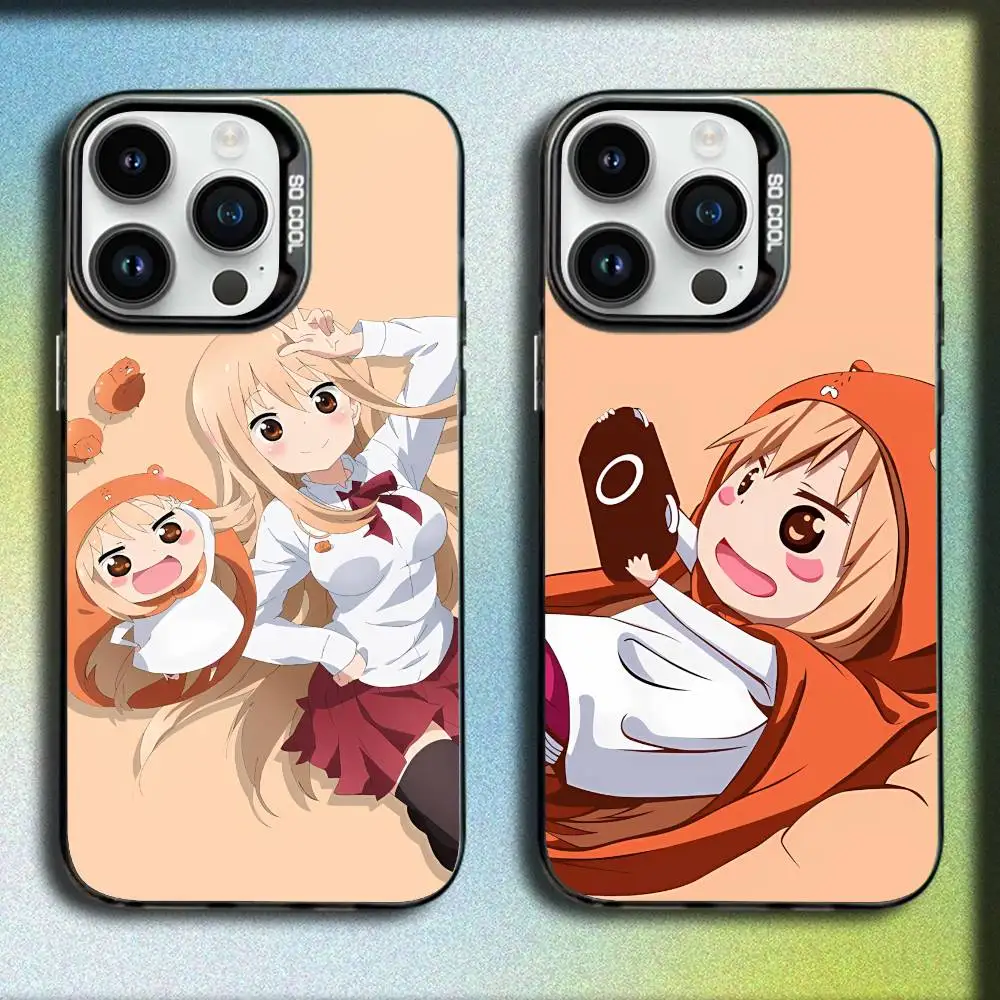 

Himoto Umaru Comics Chan Phone Case For iPhone 17,16,15,14,13,12,11,Pro,Max,Plus,E,SE4,Air,Mini Black IMD Box