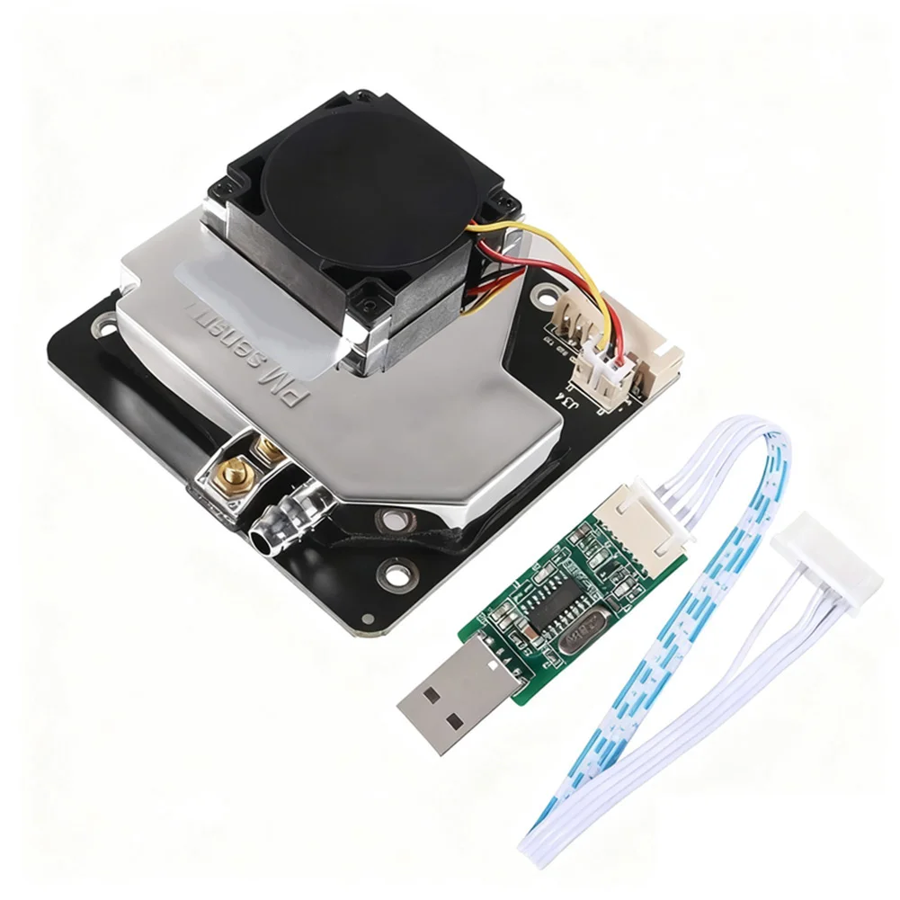 

Датчик PM2.5 SDS011 Датчик частиц Датчик пыли SDS011PM2.5 Датчик обнаружения качества воздуха Цифровой выход Датчик качества воздуха