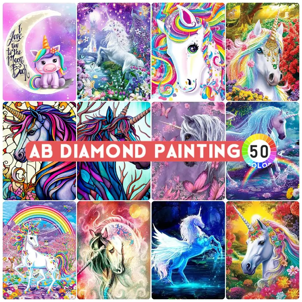 Diamant malerei ab Nordlichter Kristall kunst Einhorn Landschaft Mosaik Stickerei 5d DIY Neuankömmling setzt Handwerk Wohnkultur