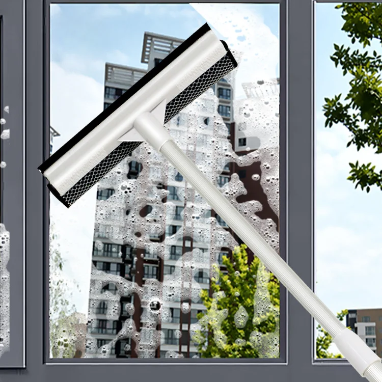 

2 в 1, губка-скребок для мытья окон