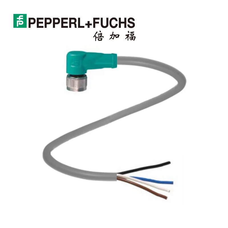 

2025 Pepperl + Fuchs Actuator Cable V1-W-15M-PUR Female Connector Cable 195615