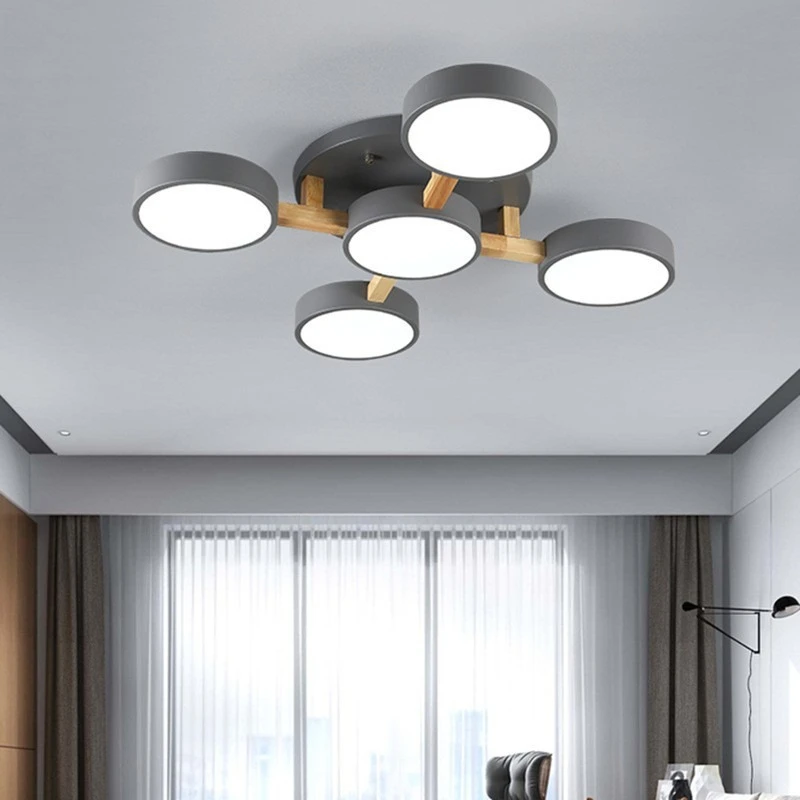Japanese Style Minimalist Wooden Ceiling Light Childrens Room Bedroom Entrance Living Room Aisle Affordabl Luxury Macaro Fixture