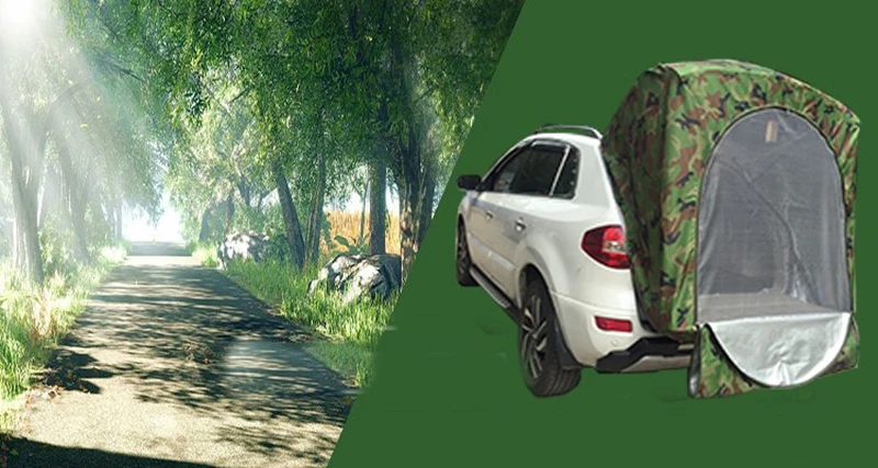Rear Trunk Extension Tent Breathable and Mosquito Rainproof and Waterproof Self Driving and Parent-child Travel Multi-fuction