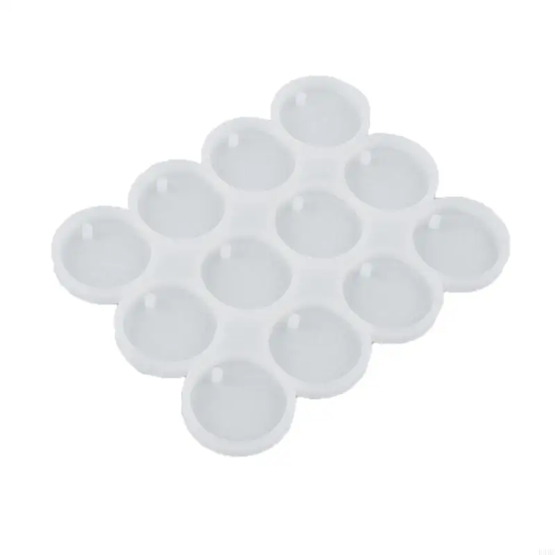 قوالب R3MC Butterfly/Round/Oval أقراط المعلقات مواد السيليكون للسحر