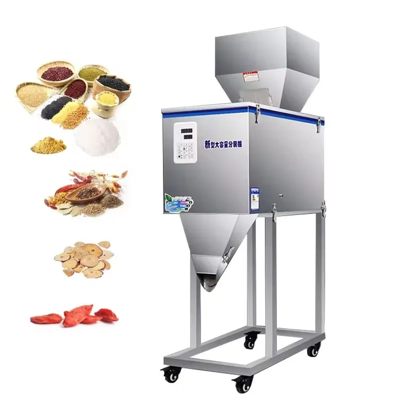 Automatic Packing Machine Granular Powder Weighing Racking Machine Bag Installed High-Quality Filling Machine10-1000g