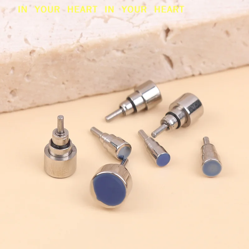 【X】1Pc Stainless Steel Watch Pusher Screw-in Type Chronograph Push Button 2.5/3.0/3.25/4.0/4.5/5.0/6.0MM Head