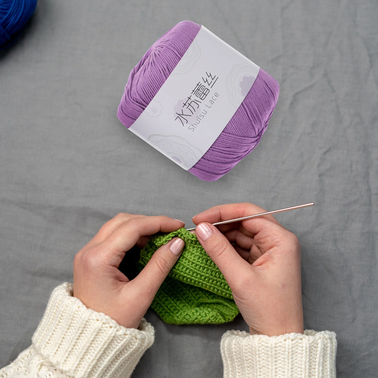 

1 Roll Cotton Cord Soft Knitting String Diy Craft Braided Rope Macrame Yarn Handmade Fresh Durable Washable No Fade Gift