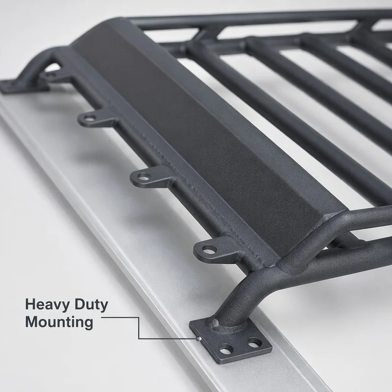 Durable Rooftop Cargo Holding Basket Professional Grade Heavy‑Duty Construction Compatible With Different Pickup Truck Models
