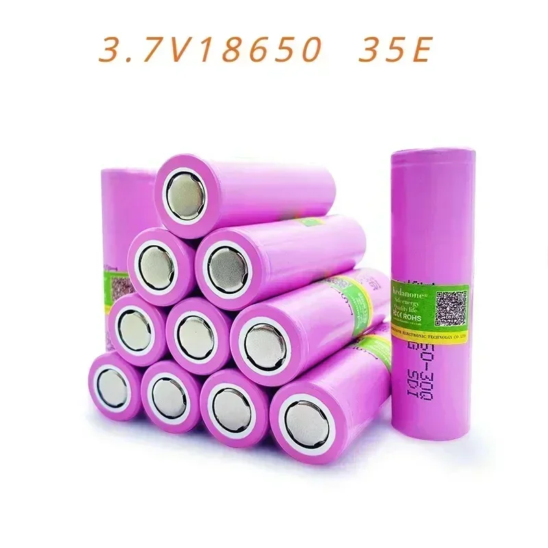 100% Originele 18650 batterij 3.7V 3500mAh 30Q 18650 Oplaadbare batterij hoge stroom Voor Zaklamp batterijen voor 18650 Batterij - afbeelding 2